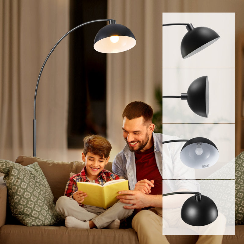 Bynaker 78.4" Arched/Arc Floor Lamp